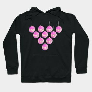 pink bubbles Hoodie